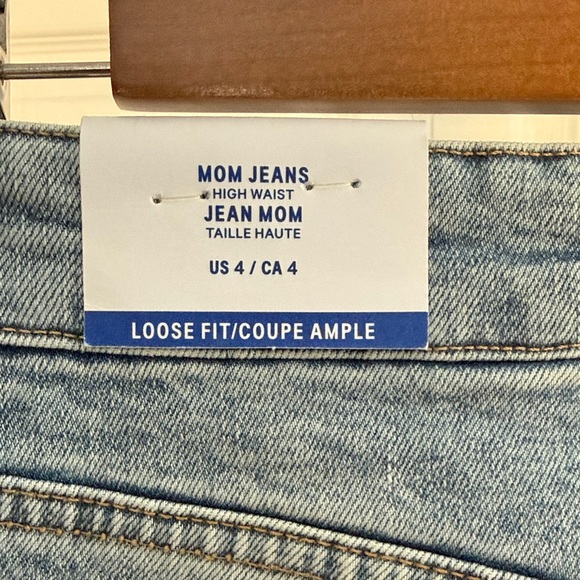H&M Mom Jeans size 4 - NWT! - Picture 6 of 7